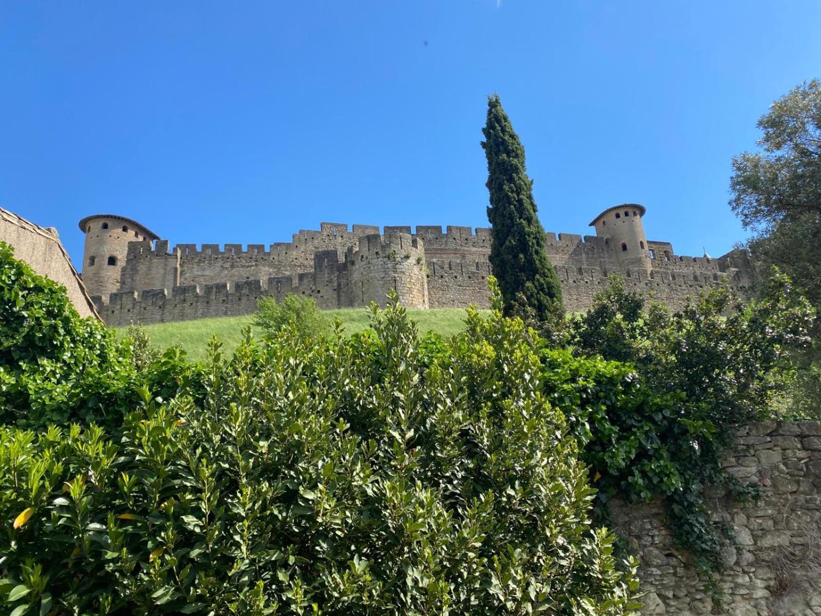 Les Chemins De La Cite Chambre Ou Appartement Carcassonne Exterior photo